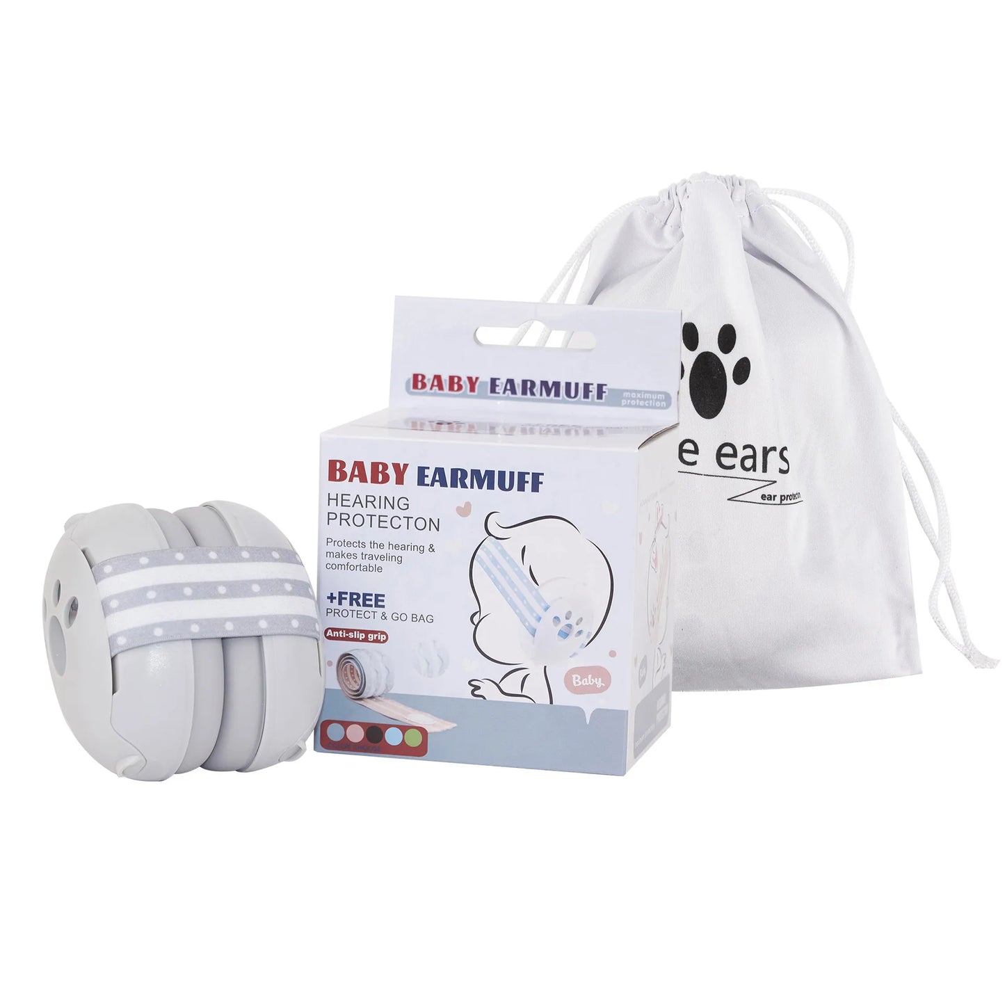 Baby Ear Protection for Babies and Toddlers Noise Reduction Earmuffs Baby