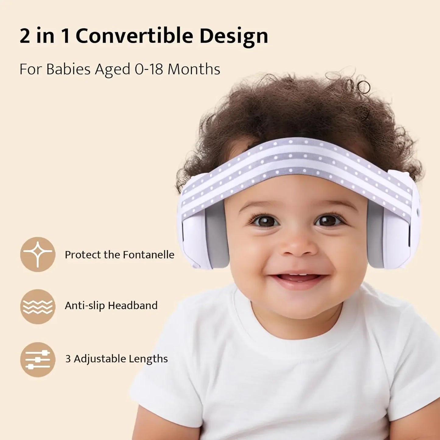 Baby Ear Protection for Babies and Toddlers Noise Reduction Earmuffs Baby