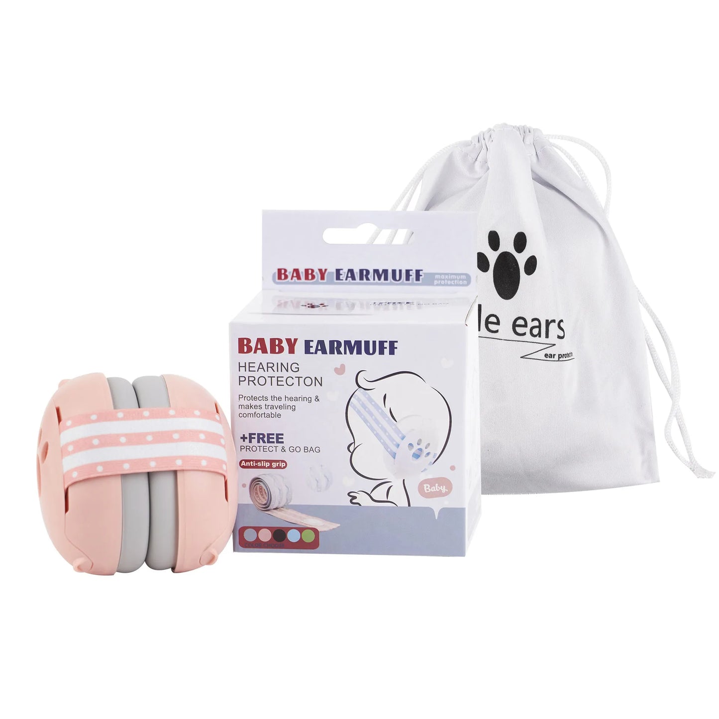 Baby Ear Protection for Babies and Toddlers Noise Reduction Earmuffs Baby